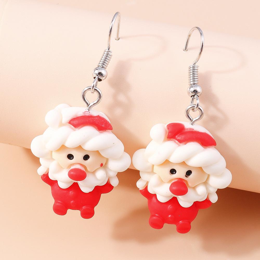 

Reindeer and Christmas Tree Trendy Earrings