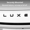 For Luxeed S7 R7 Blackened Car Emblem Sticker Front Rear Emblem Cover Letter Badge Modification Decorative Accessories