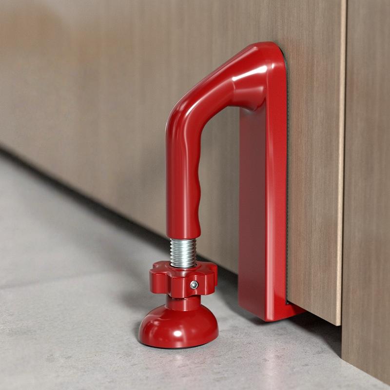 1 st bärbar dörrsäkerhetsanordning Jammare Dörrstopp Lägg till säkerhet för hotelllägenhet Kraftfull grindstoppare Resetillbehör