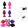 S/M/L Silicone Butt Plug Anal Plugs Prostate Massage Stimulator Anal Trainer for Couples Adult Erotic Sex Toys for Women Men Gay