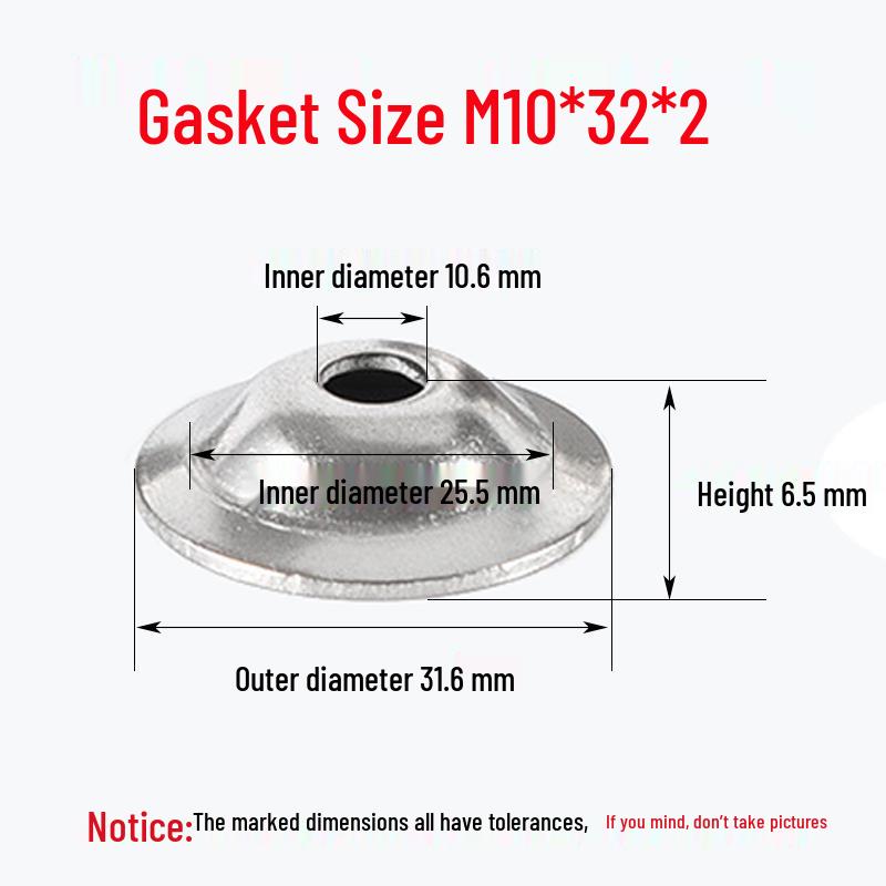 Stainless Steel Bowl-Shaped Adjustable Foot Washer for Pot Lids