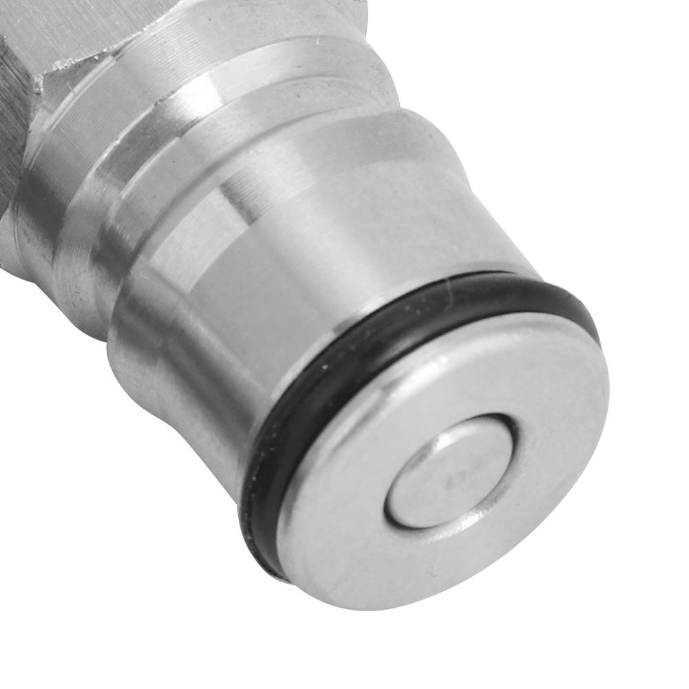 304 Stainless Steel Beer Keg Ball Lock Adapter Post Pressure Relief Valve Home‑Brew Accessory(Liquid )