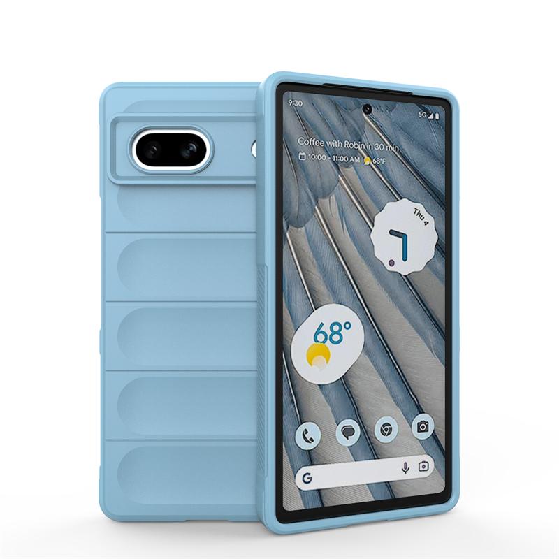 Pro Google Pixel 7A Pouzdro pro pixel 7A kryt Nárazuvzdorný Nárazník Měkký Silikon Protiskluzový skořepina Plný Zadní Kryt Pro pixel 7A 7 Pro 6A