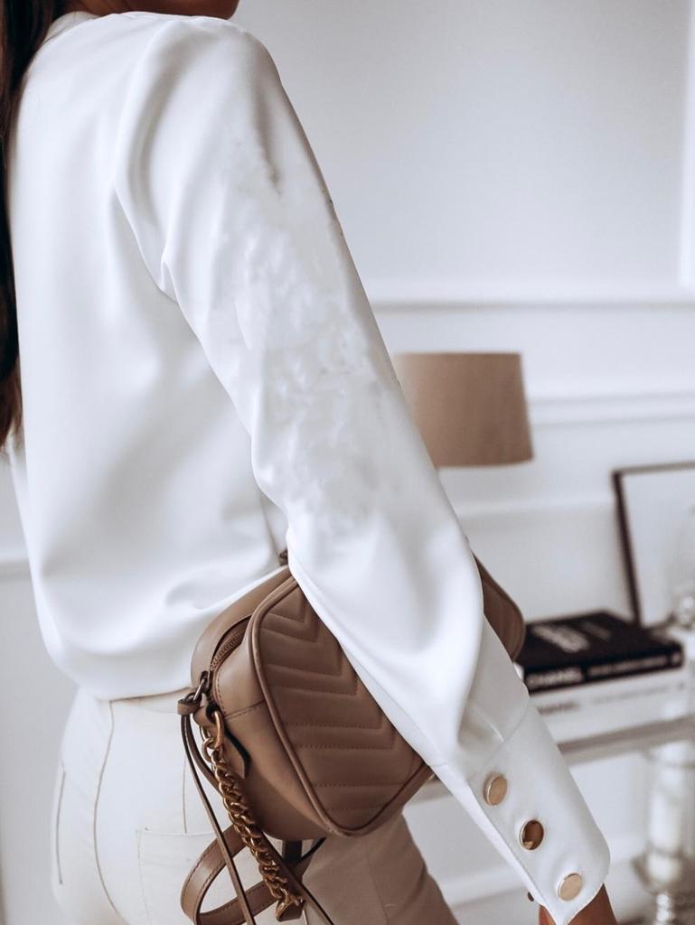 Langarm-Top für Influencerinnen – Damenmode Herbst 2023