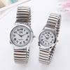 Elastic Band Wristwatches Small Round Couple Watches New Watches  Gifts