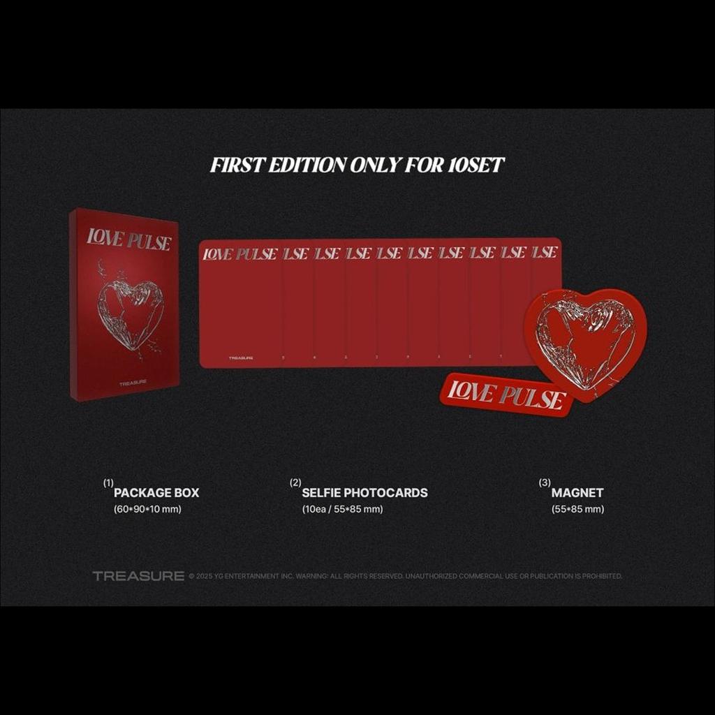 TREASURE [LOVE PULSE] SPORTY Ver.