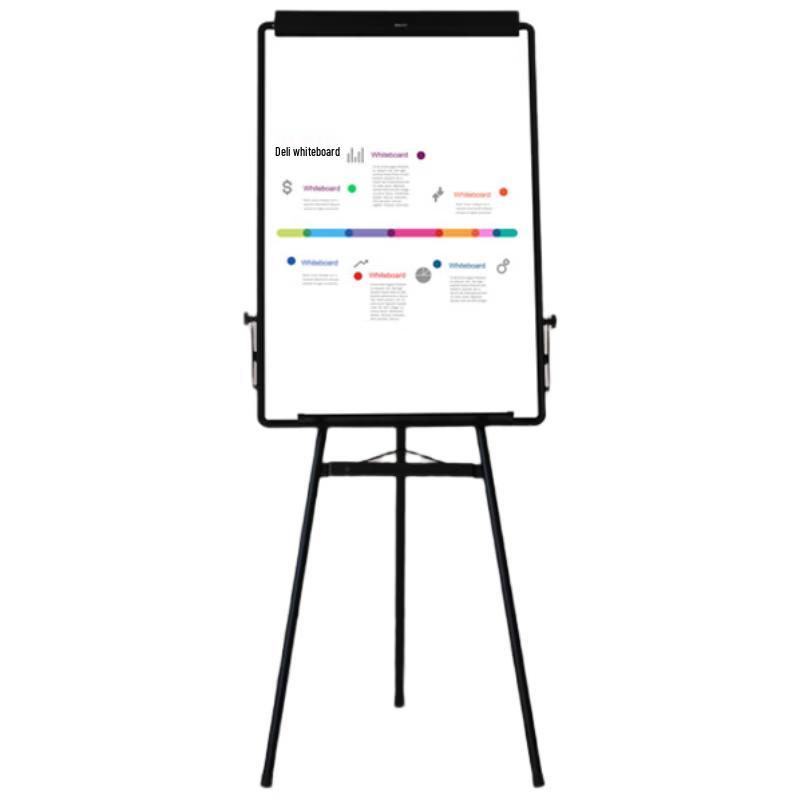 Deli Magnetic Tripod Whiteboard 60x90cm
