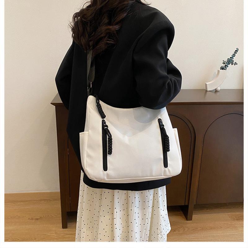Large Capacity Single Shoulder Bag Fashion Casual Commuting Tote Bag Korean Style Crossbody Bag for Women