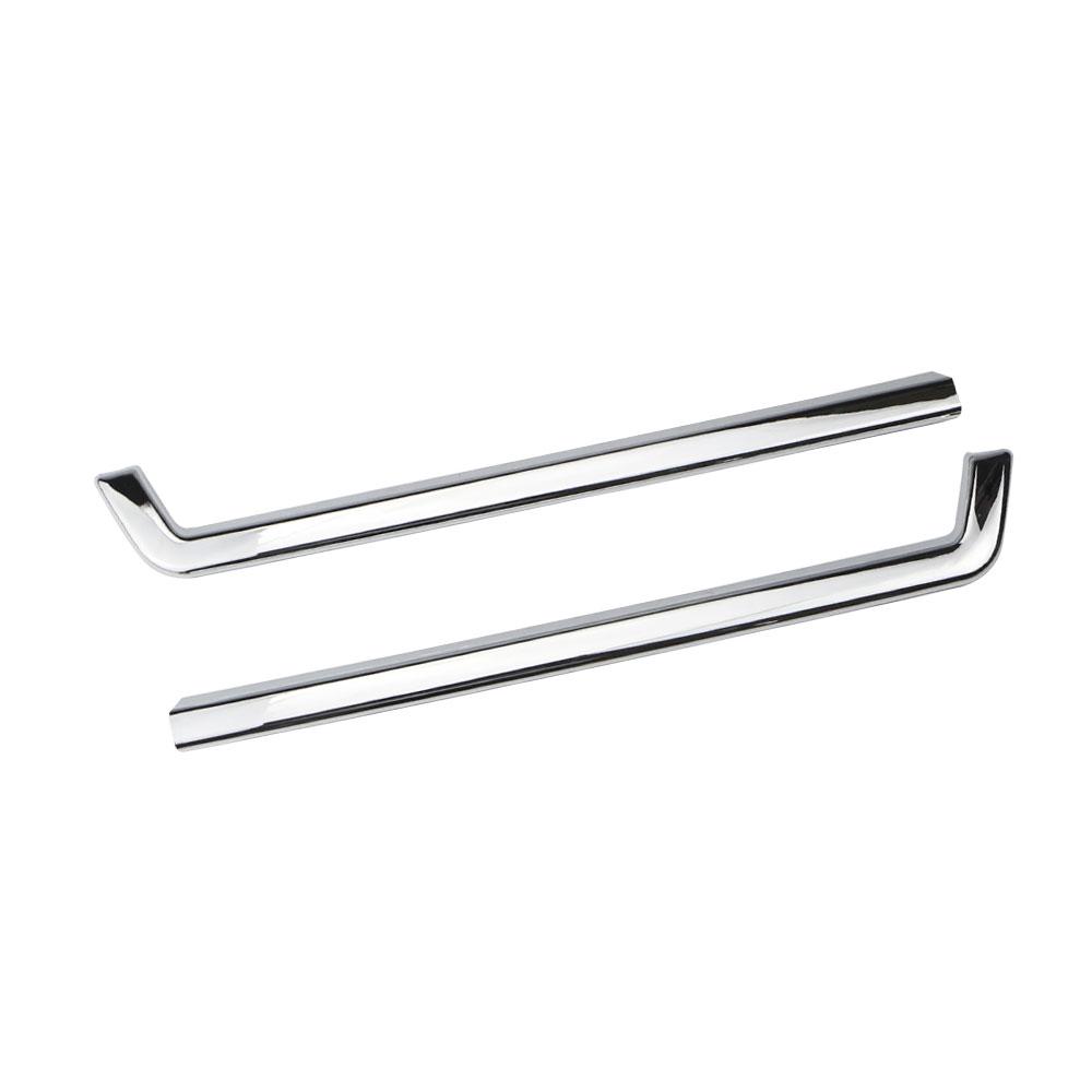 For Ford Ecosport 2013 2014 2015 2016 2017 Front Grille Trim Side Protection Sticker Chrome Trim Styling Accessories