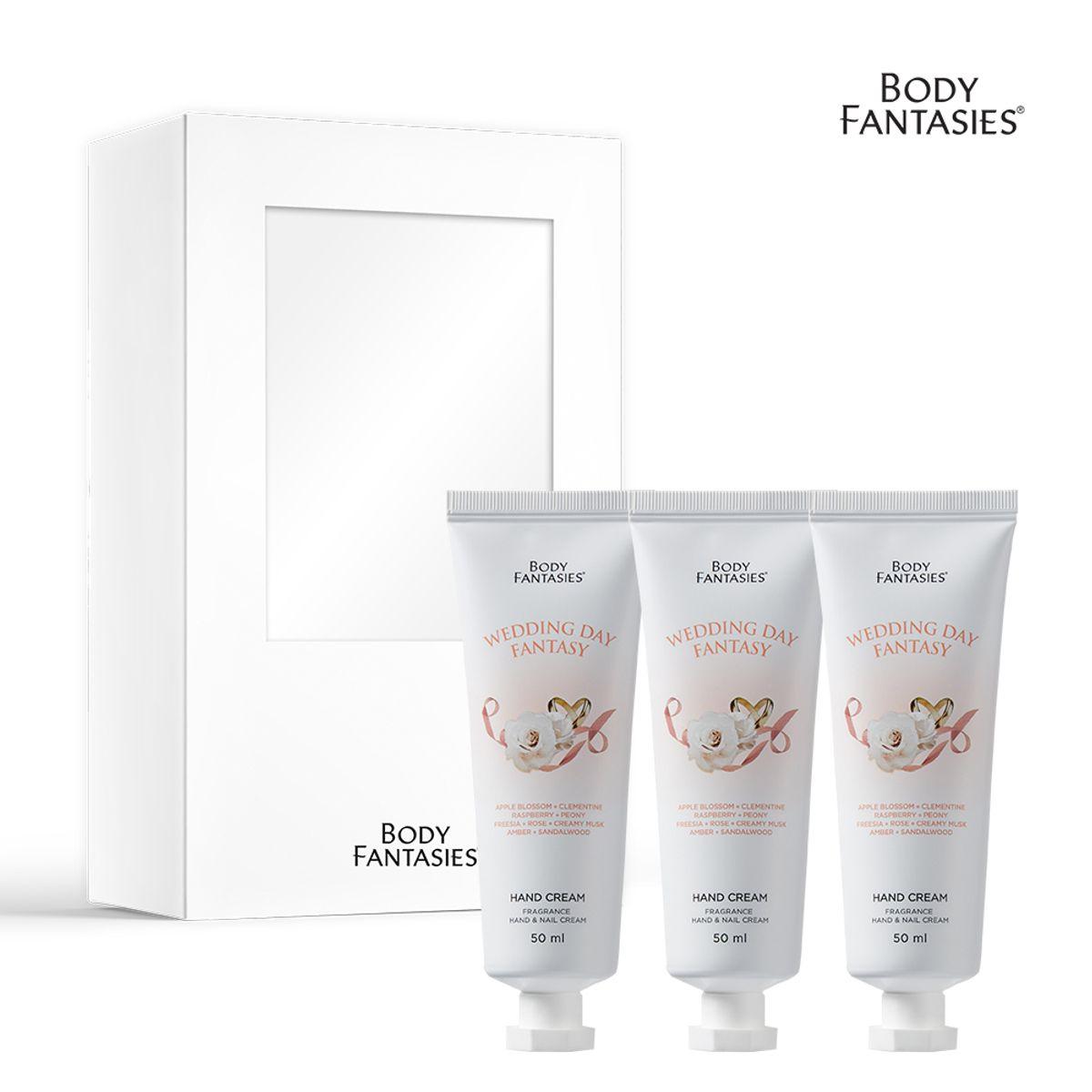 Body Fantasies Hand Cream 50ml 3-Pack Wedding Day