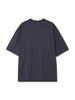 PSSHOPPER Original Logo High-Density Back Cut Short Sleeve T-Shirt [Navy]