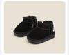 Winter Boys' Matte Leather Boots: Warm Infant & Toddler Walking Shoes