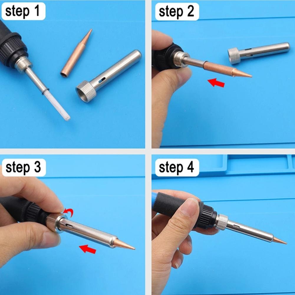 Soldering Iron Tip Copper For SOJ/PLCC/SOP K Soldering Stations