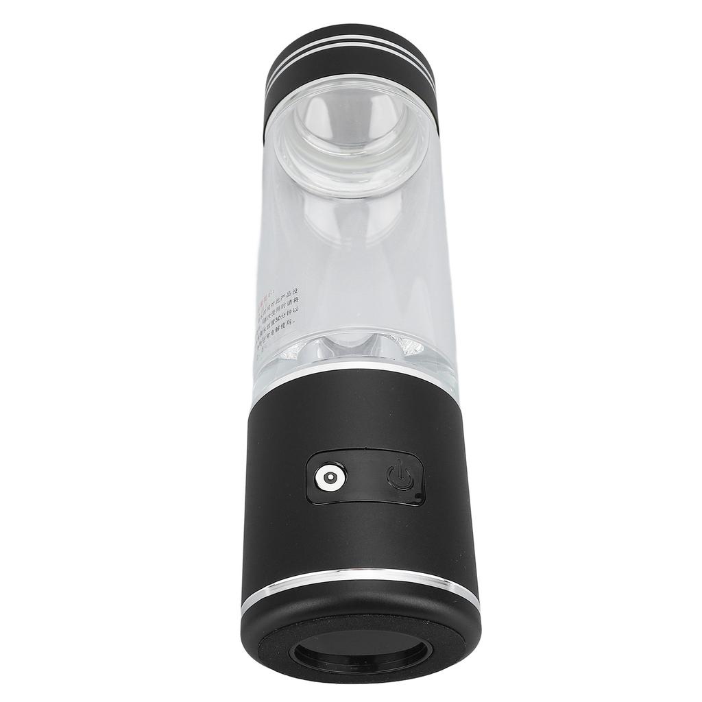 Hydrogen Water Bottle Generator 3 in 1 Rechargeable Hydrogen Rich Water Cup with Nasal Tube for