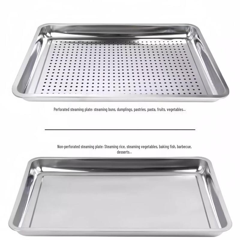 Shengjia 304 Edelstahl Kommerzielles Dampf- und Serviertablett