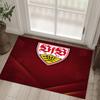 VfB Stuttgart Design Křišťálový Sametový Koberec Útulný Ne?Protiskluzová tištěná předložka do ložnice, obývacího pokoje, předsíně