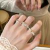 Beaded Ring for Women, A Niche Design for The Index Finger, Light Luxury and High-end Style, Multiple-layered Ring for Finger Wearing