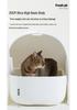 Mochi Fully Enclosed Extra Large Cat Litter Box – Odor-Proof, Anti-Splash Hallway Style