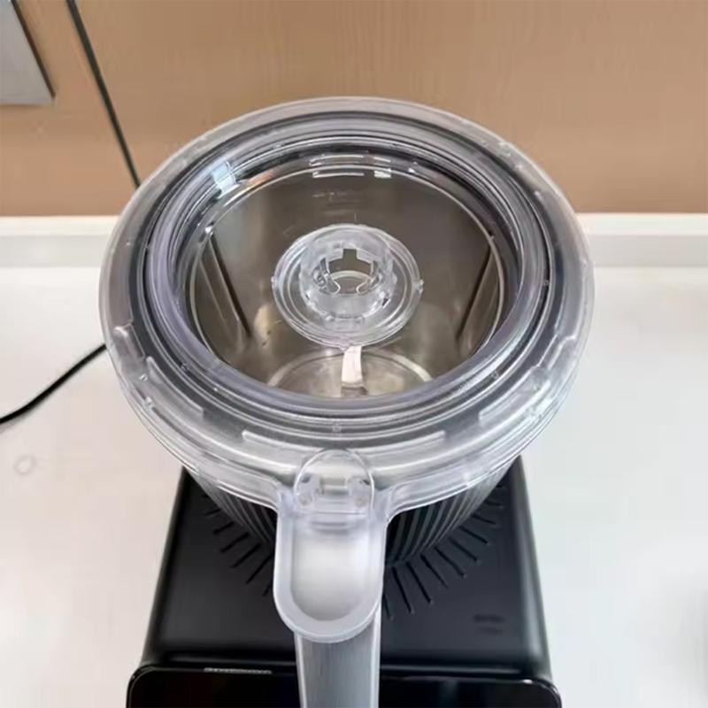 Replacement Bowl Lid for Home Cooking Use, Clear Round Mixing Bowl Cover with Perimeter Seal and Front Grip Handle for Daily Tasks