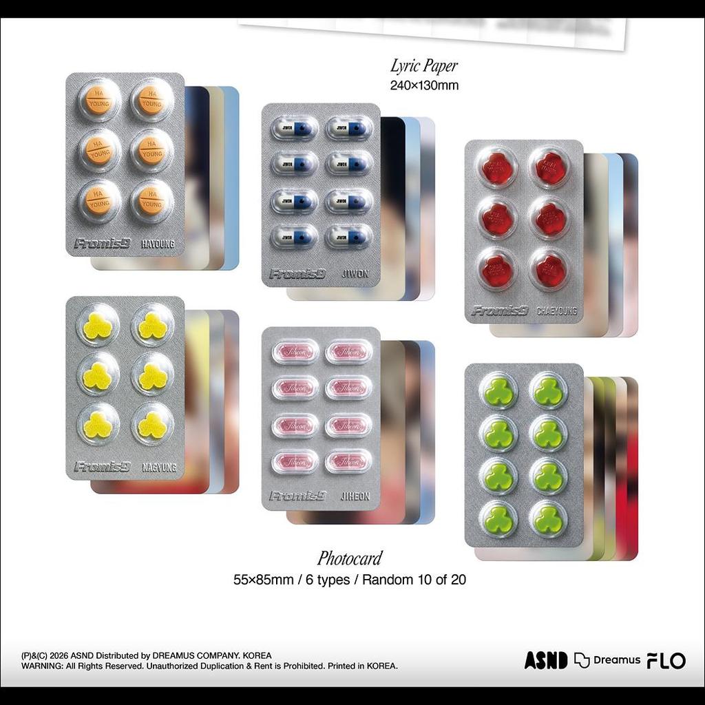 fromis_9 [Glow ME] Vitamin Ver. 2nd Album + Free Gift