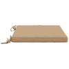 4 piece Seat Cushions SOEST 4 pcs. 100percent  Polyester Sand