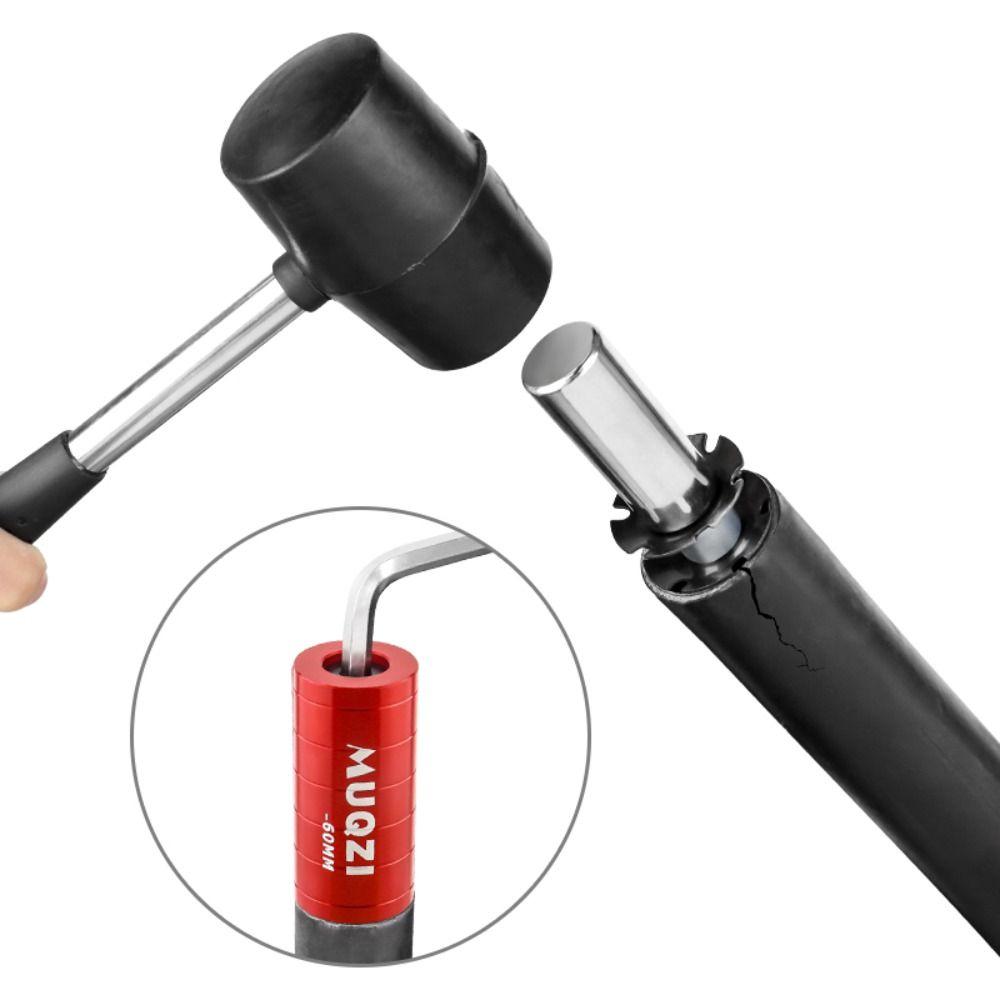 28.6 Fork Stem Extender Invisible Type Aluminum Alloy Handlebar Stem Extension Embossed Ruler Anti-slip Handlebar Riser Adaptor