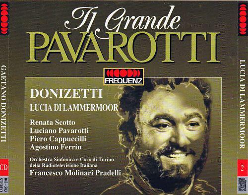

CD DONIZETTI - Il Grande Pavarotti 043503 Frequenz 1991 Italy Classical Used