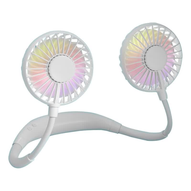 Portable USB Rechargeable Neck Fan