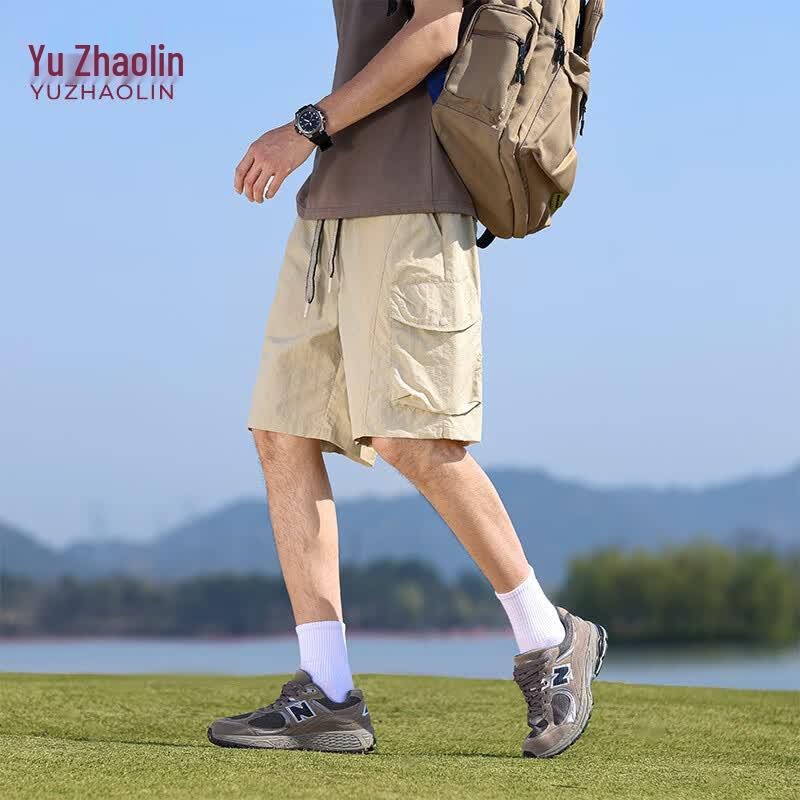 YUZHAOLIN Men s Summer Cool-Feel Cargo Shorts XL