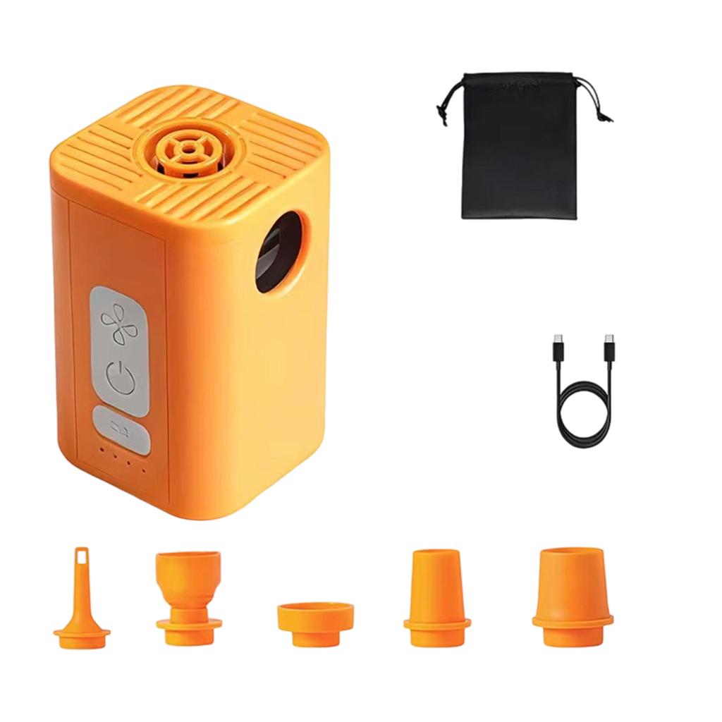 Cordless Rechargeable for Inflatable Pool, Swimming, Mattress, - Multi-functional Inflator Deflator