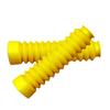 2 Stück Universal Motorrad Gummi Schutz Motorrad Vorderradgabel Abdeckung Schutz Gamaschen Gators Stiefel Stoßdämpfer Schutz Staubschutz