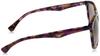 Emporio Armani EA4157F Violet Violet 57 Women's Sunglasses, Havana/Gradient Lens,