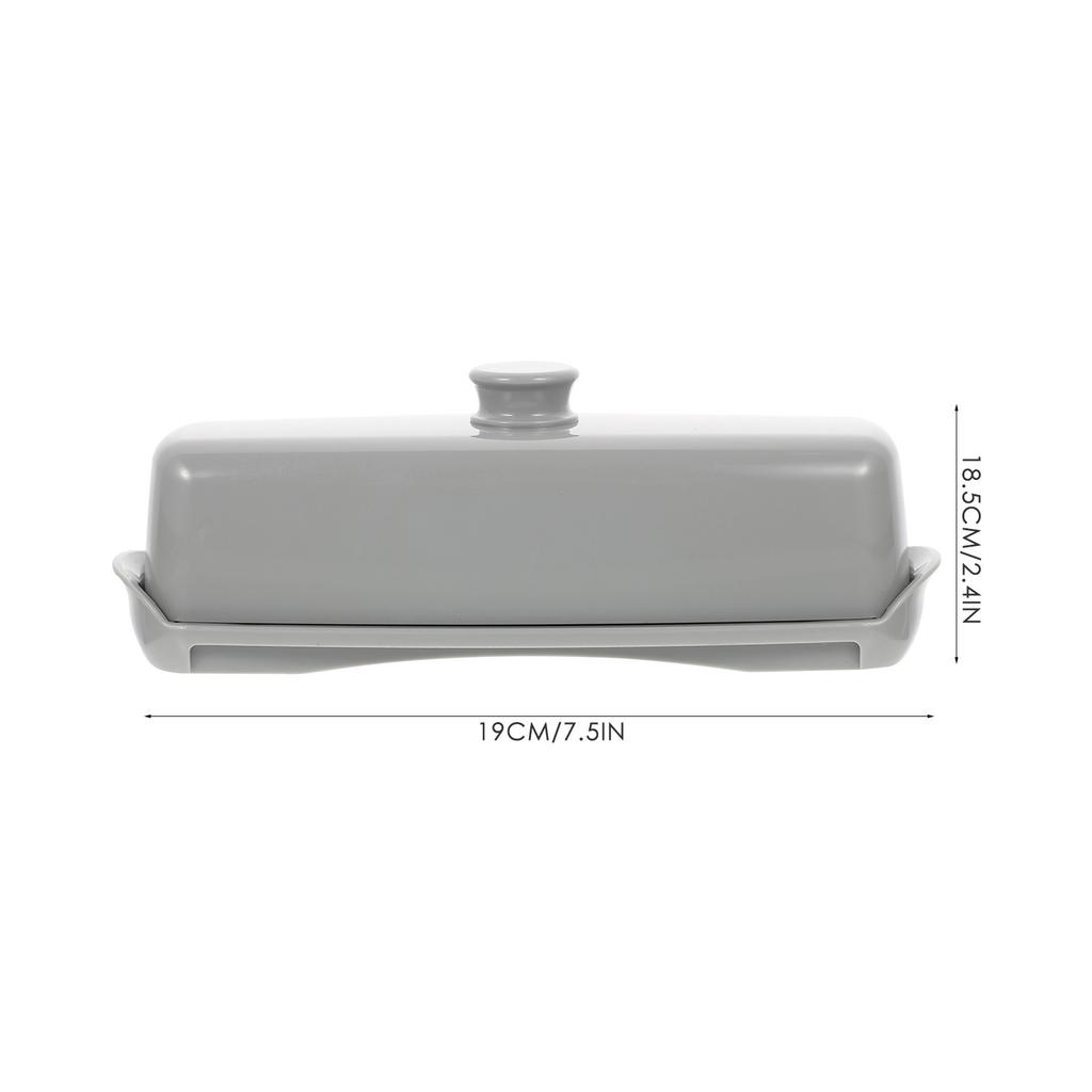 1 Ensemble de Beurreiro Robuste Couvert Fabriqué à partir de Matériaux Premium Sûrs pour Cuisine Restaurant Pâtisserie Boîte Porte-Stockage Beurre