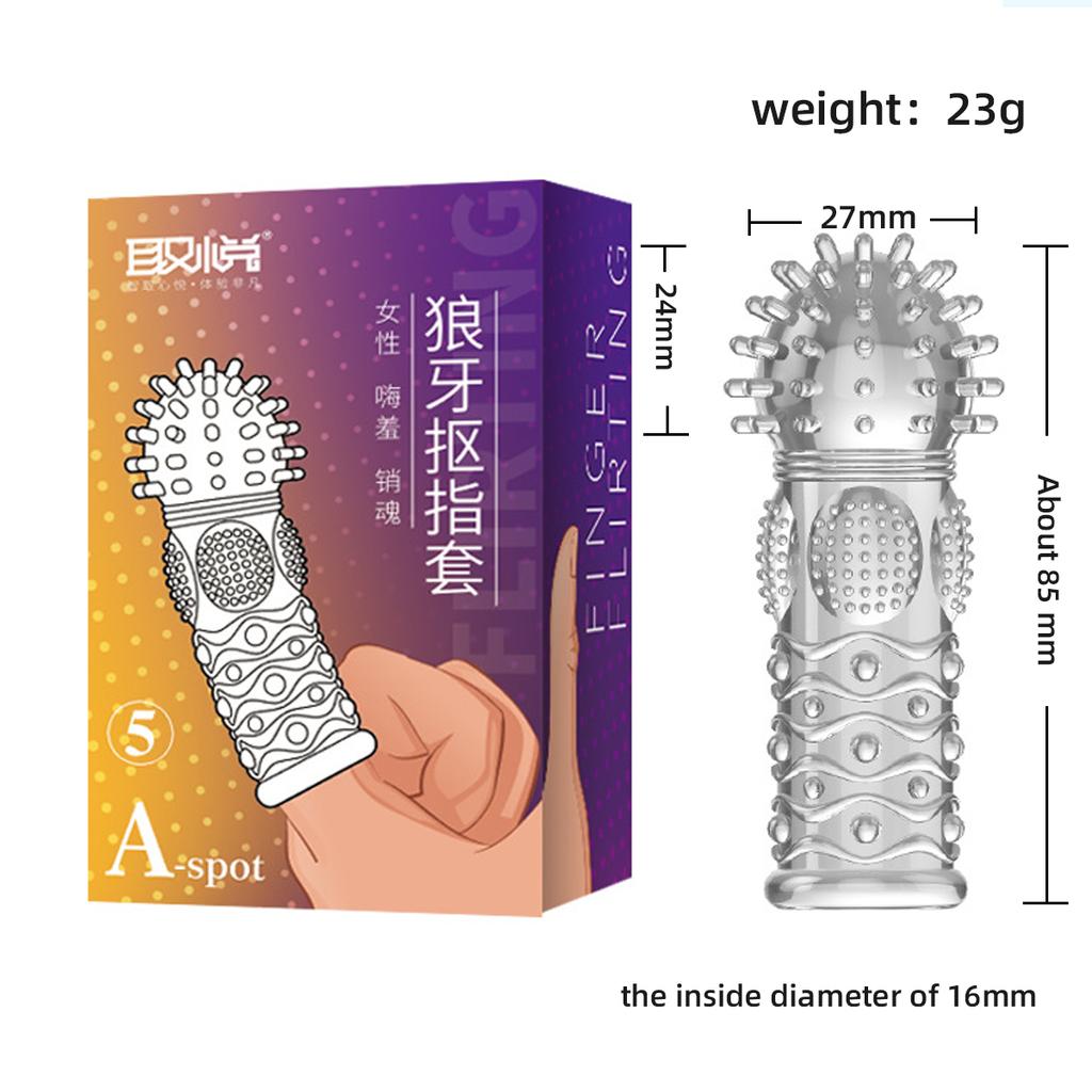 Fingerhülse Vibrator Massagegerät Sexuelle Handschuhe G-Punkt Klitoris Stimulieren Erwachsene Produkt Sexspielzeug Orgasmus Für Frauen Erotische Accessoires