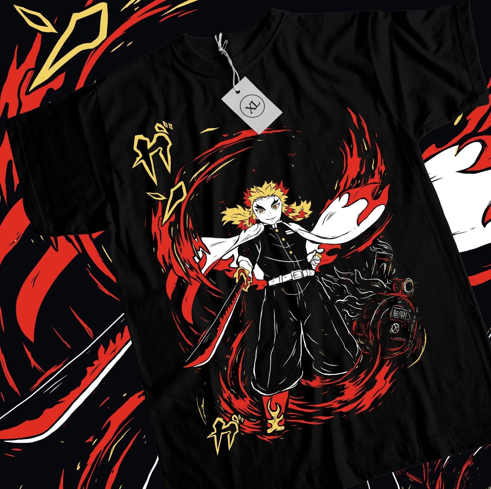 

Demon Slayer T-Shirt Kamado Nezuko Tanjiro Kimetsu No Yaiba Black Shirt All Size M