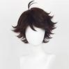 Cosplay wig with net, Toru Oikawa, black wig (Toru Oikawa)