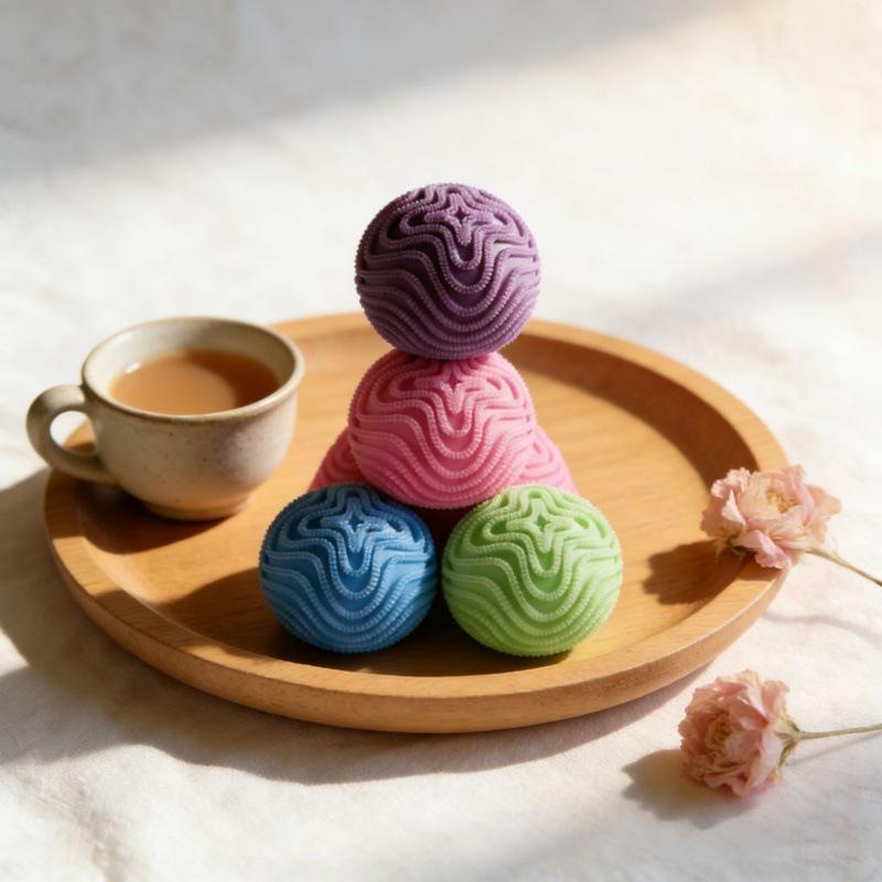 Burr Flour Ball Decompression Ball Toy With Ultra Soft And Slow Rebound Pressure Reducing Tool, Small Toy
