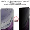 For Huawei Mate 70 Pro Plus Glass IMAK 3D Curved Privacy Tempered Glass Full Screen Coverage Film