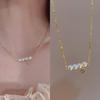 2023 Summer Luxury Pearl Choker - Gold-Plated Clavicle Necklace for Women