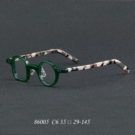 Funny Round Square Reading Glasses Full Rim Frames Acetate Women Men Readers