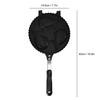 Fish Waffle Maker Pan 3 Fish Cute Aluminum Uniform Heating Double Sided Taiyaki Pan For Home Snack Bars