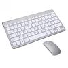 Tastiera e mouse wireless 2.4G Protable Mini tastiera e mouse Combo set per notebook laptop Mac desktop PC computer Smart TV PS4