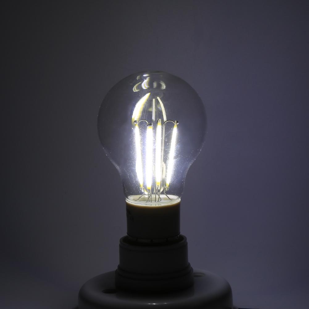 E27 12V COB LED Filament Bulb 360 Degree NOn dimmable Light New (4W Cool White)