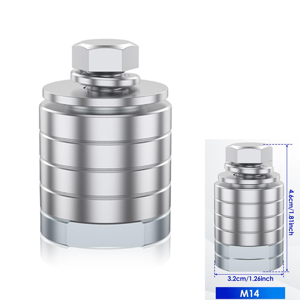 Adaptor Toorise pentru X Lock la filet M14, adaptor convertor X-Lock din oțel inoxidabil 304 pentru adaptor de lamă de tăiere a polizorului unghiular