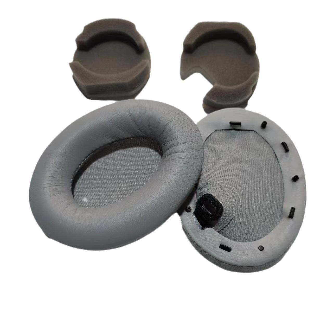 Protein Leather Replacement Ear Pads for Sony WH-1000XM4 Headphones (Gray)