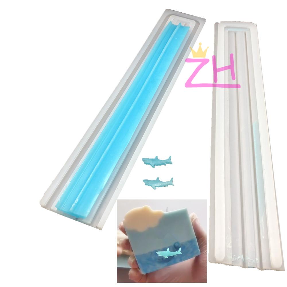 Cat Shaped Silicone Tube Column Mold Handmade Soap Candle Chocolate Loaf Baking Tools for DIY Craft Dessert Party Decoration