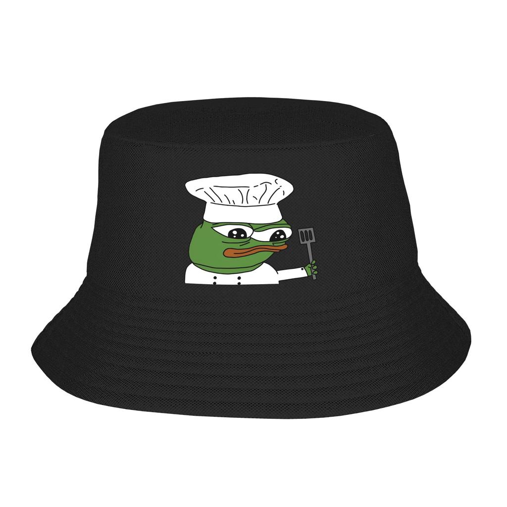 Cappello da Pescatore Pepe The Frog Cappellini da Esterno Unisex per Moda Unisex Cappellino Pieghevole Personalizzato Fai da Te Cappelli Protezione Solare Pesca