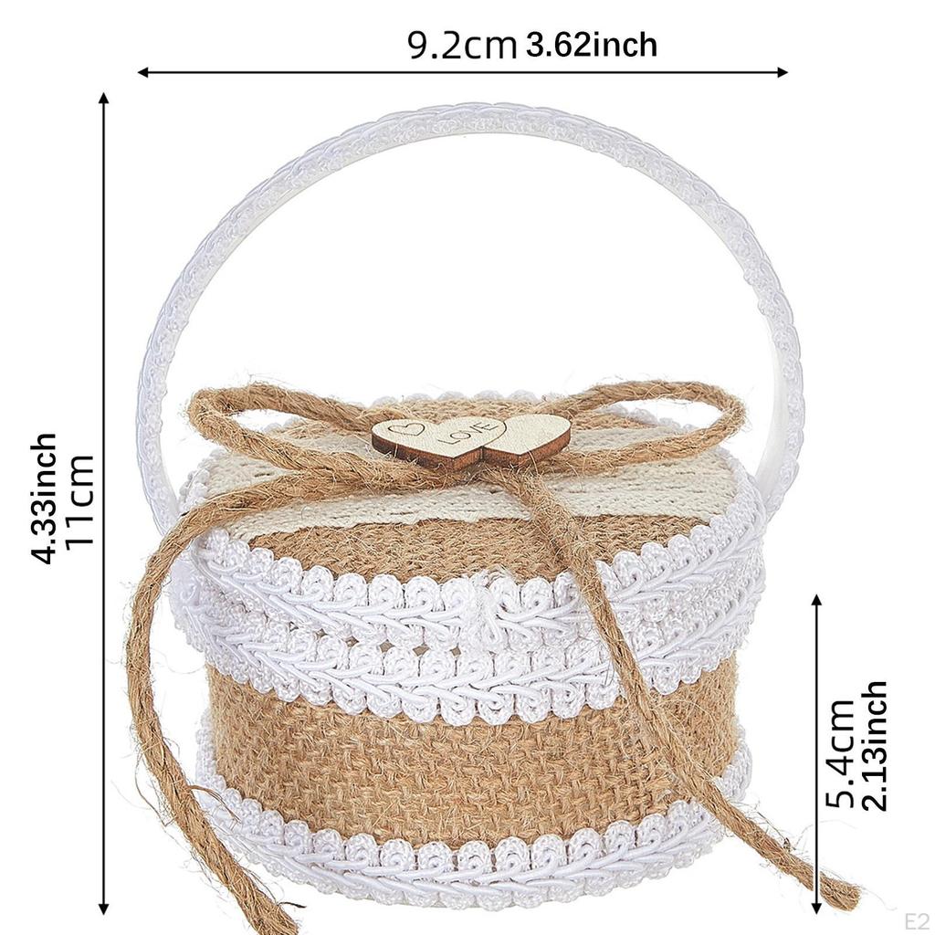 Wedding Bearer Box Party Candy Boxes Elegant Keepsake Case Favor for Celebration Flower