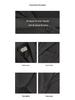 Jiang Zuo Minimalist Korean Style Embroidered Striped Blazer