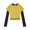 X No After No Collaboration Pullover Round Neck Short Sleeve T-Shirt Women T-Shirts 637429-16